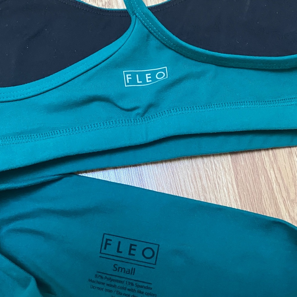 Fleo Deep Teal Activewear Set - Picture 6 of 8